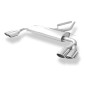 Range Rover III Tipo LM Silenziatore posteriore con uscite destra e sinistra (duplex) (Cod. F-LR0120