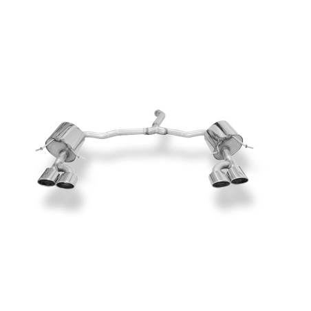 Mercedes C-Klasse 205 berlina/ T-Modell Silenziatore posteriore con uscita destra (Cod. F-MB033003-3