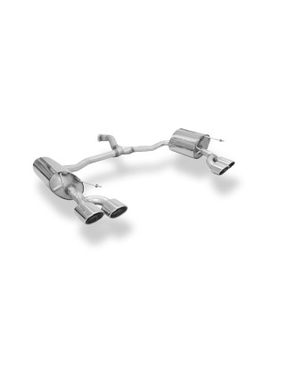 Mercedes C-Klasse 205 berlina/ T-Modell Silenziatore posteriore con uscita destra (Cod. F-MB033003-3