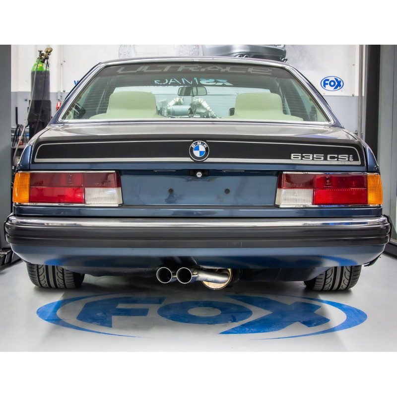 BMW 6er E24 – 635 CSI End- e Silenziatore anteriore – 2x63 Tipo 14 (Cod. F-BM190012-084-HA)