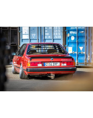 BMW 6er E24 – 633 CSI final an Silenziatore anteriore – 2x63 Tipo 14 (Cod. F-BM190002-084-HA)