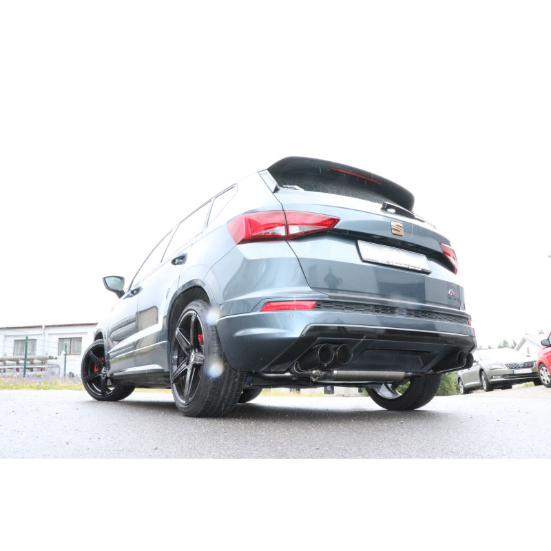 Seat Ateca 4x2 – FP – Black Silenziatore posteriore destra e sinistra and fr (Cod. F-SE100065-29