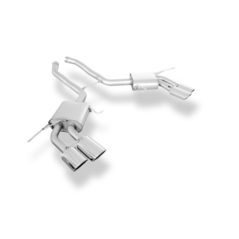 Mercedes M-Class ML63 – W164 Silenziatore posteriore destra e sinistra – 2x1 (Cod. F-MB061024-74