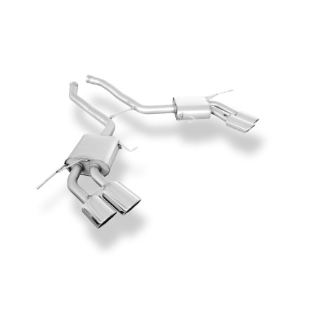 Mercedes M-Class ML63 – W164 Silenziatore posteriore destra e sinistra – 2x1 (Cod. F-MB061024-74
