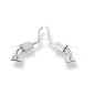 Mercedes M-Class ML63 – W164 Silenziatore posteriore destra e sinistra – 2x1 (Cod. F-MB061024-74
