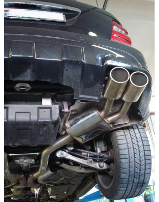Mercedes M-Class ML63 – W164 Silenziatore posteriore destra e sinistra – 2x1 (Cod. F-MB061024-74