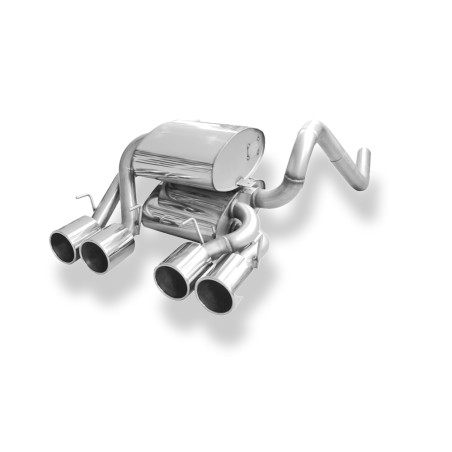 Corvette C06 Silenziatore uscita posteriore center – 4x100 Tipo 12 cent (Cod. F-CE012004-054)