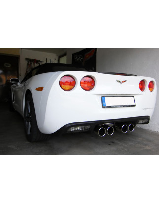 Corvette C06 Silenziatore uscita posteriore center – 4x100 Tipo 12 cent (Cod. F-CE012004-054)