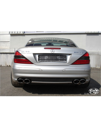 Mercedes SL55/ SL600 – R230 Silenziatore posteriore destra e sinistra – 2x11 (Cod. F-MB133064-34