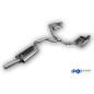 VW Passat 3C 4-Motion Silenziatore posteriore destra e sinistra and mid sile (Cod. F-VW024093-133-HA
