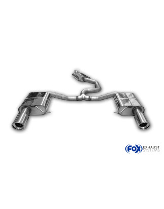 VW Passat 3C 4-Motion Silenziatore posteriore destra e sinistra and mid sile (Cod. F-VW024093-153-HA