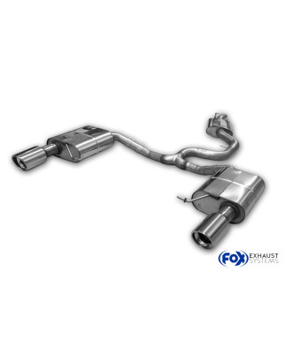 VW Passat 3C 4-Motion Silenziatore posteriore destra e sinistra and mid sile (Cod. F-VW024093-153-HA