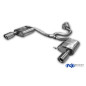 VW Passat 3C 4-Motion Silenziatore posteriore destra e sinistra and mid sile (Cod. F-VW024093-153-HA