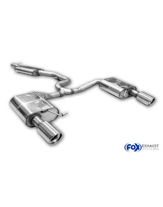 VW Passat 3C 4-Motion Silenziatore posteriore destra e sinistra and mid sile (Cod. F-VW024093-153-HA