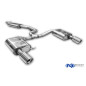 VW Passat 3C 4-Motion Silenziatore posteriore destra e sinistra and mid sile (Cod. F-VW024093-153-HA