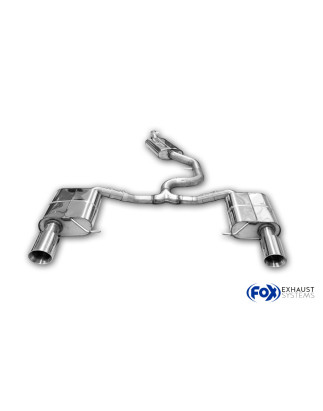 VW Passat 3C 4-Motion Silenziatore posteriore destra e sinistra and mid sile (Cod. F-VW024093-293-HA