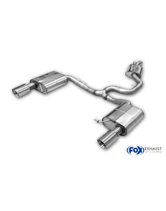 VW Passat 3C 4-Motion Silenziatore posteriore destra e sinistra and mid sile (Cod. F-VW024093-293-HA