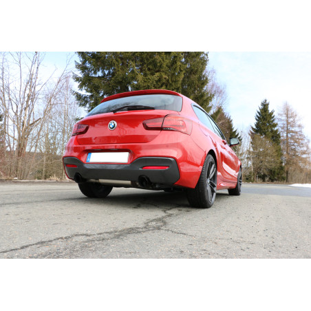 BMW F20/F21 – M140i Silenziatore posteriore trasversale uscita destra/sinistra – 1x100 Tipo 25 d