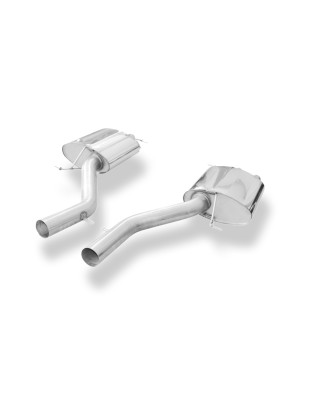 BMW F01 760i Silenziatore posteriore destra e sinistra – 2x63 Tipo 14 destra e sinistra (Cod. F-BM