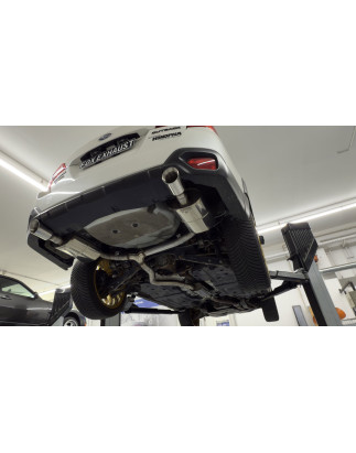 Subaru Outback BS Silenziatore posteriore destra e sinistra e silenziatore anteriore (Cod. F-SU06401