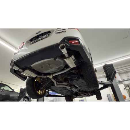 Subaru Outback BS Silenziatore posteriore destra e sinistra e silenziatore anteriore (Cod. F-SU06401