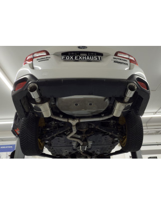 Subaru Outback BS Silenziatore posteriore destra e sinistra e silenziatore anteriore (Cod. F-SU06401