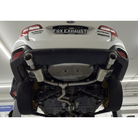Subaru Outback BS Silenziatore posteriore destra e sinistra e silenziatore anteriore (Cod. F-SU06401