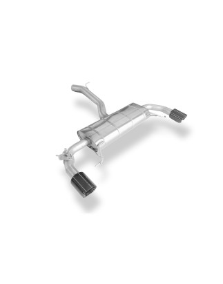 BMW X4 G02 – 30i Silenziatore posteriore con uscita sinistra/destra – 1x100 tipo (Cod. F-BM17101