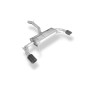 BMW X4 G02 – 30i Silenziatore posteriore con uscita sinistra/destra – 1x100 tipo (Cod. F-BM17101