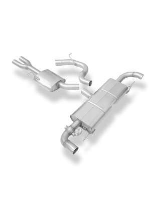 Audi TT 8J RS Silenziatore posteriore con exit destra e sinistra and (Cod. F-AU091055-ANL)