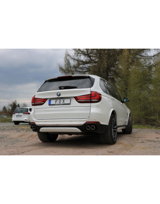 BMW X5 F15 Silenziatore uscita posteriore destra e sinistra, entre doubl (Cod. F-BM112003-130)