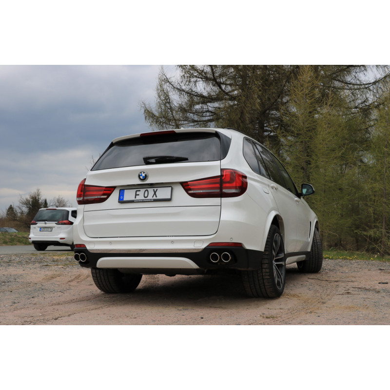 BMW X5 F15 Silenziatore uscita posteriore destra e sinistra, entre doubl (Cod. F-BM112003-130)
