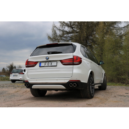 BMW X5 F15 Silenziatore uscita posteriore destra e sinistra, entre doubl (Cod. F-BM112003-130)