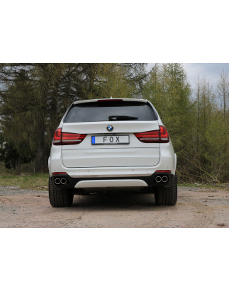 BMW X5 F15 Silenziatore uscita posteriore destra e sinistra, entre doubl (Cod. F-BM112003-130)