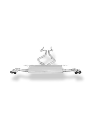 BMW X5 F15 Silenziatore uscita posteriore destra e sinistra, entre doubl (Cod. F-BM112003-130)