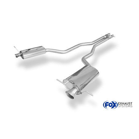 VW Phaeton – 3D Silenziatore posteriore destra e sinistra – outlet in the or (Cod. F-VW230003-TL