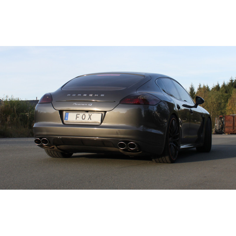 Porsche Panamera 4,8l Silenziatore posteriore destra e sinistra – 2x115x85 T (Cod. F-PO120004-748)