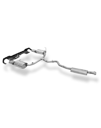 Subaru Outback BT con inserto posteriore nero opaco Silenziatore posteriore (Cod. F-SU063013-751-HA1