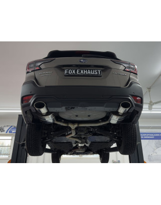 Subaru Outback BT con inserto posteriore nero opaco Silenziatore posteriore (Cod. F-SU063013-751-HA1