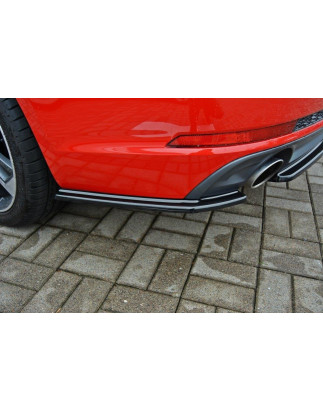 Splitters posteriori laterali Audi A4 B9 S-Line (Cod. M-AU-A4-B9-SLINE-AV-RSD1G)