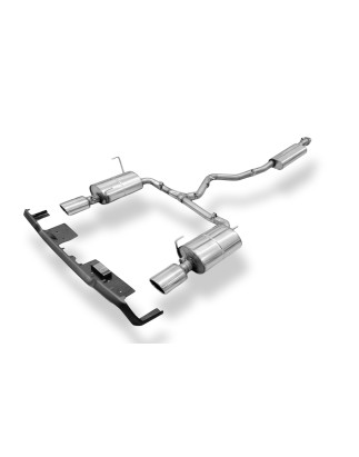 Subaru Outback BT con inserto posteriore nero opaco Silenziatore posteriore (Cod. F-SU063013-751-HA2