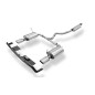 Subaru Outback BT con inserto posteriore nero opaco Silenziatore posteriore (Cod. F-SU063013-751-HA2