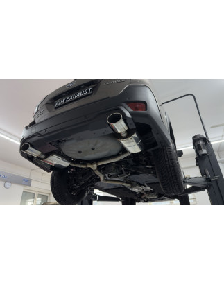 Subaru Outback BT con inserto posteriore nero opaco Silenziatore posteriore (Cod. F-SU063013-751-HA2
