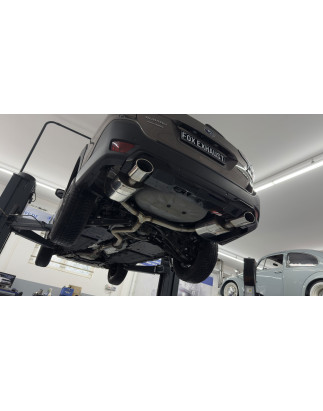 Subaru Outback BT con inserto posteriore nero lucido Silenziatore posteriore (Cod. F-SU063013-751-HA