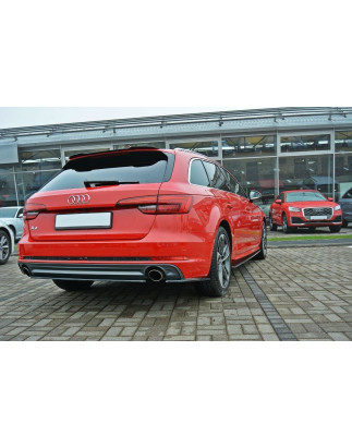 Splitters posteriori laterali Audi A4 B9 S-Line (Cod. M-AU-A4-B9-SLINE-AV-RSD1G)