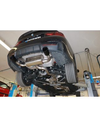 BMW F36 – 440i xDrive Grand Coupé – pacchetto M Silenziatore posteriore trasversale uscita dest
