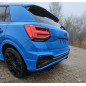 Audi Q2 Silenziatore posteriore con uscite destra e sinistra con Silenziatore anteriore - (Cod. F-AU