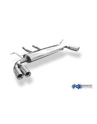 Porsche Cayenne Silenziatore posteriore destra/sinistra – 2x90 Tipo 13 destra/sinistra (Cod. F-PO1