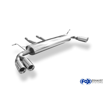 Porsche Cayenne Silenziatore posteriore destra/sinistra – 2x90 Tipo 13 destra/sinistra (Cod. F-PO1