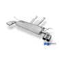 VW Touareg Tipo 7L Silenziatore posteriore con uscite destra e sinistra (duplex)x80 tipo (Cod. F-VW1